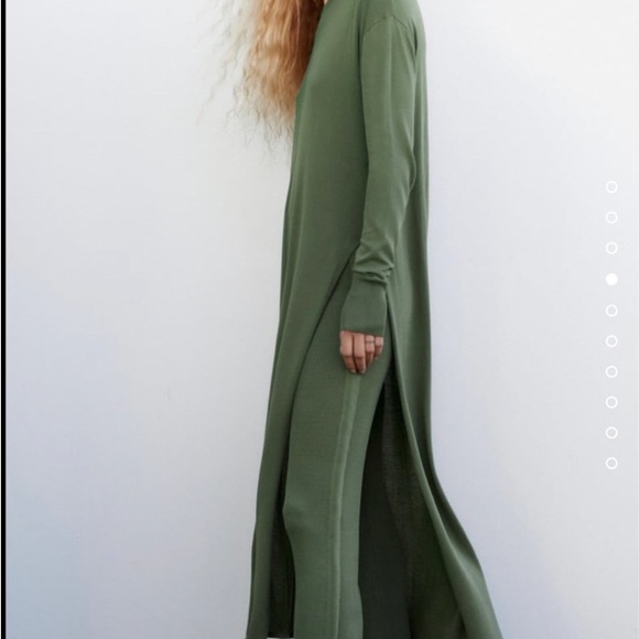 New with tags Zara long tunic sweater - Picture 2 of 2
